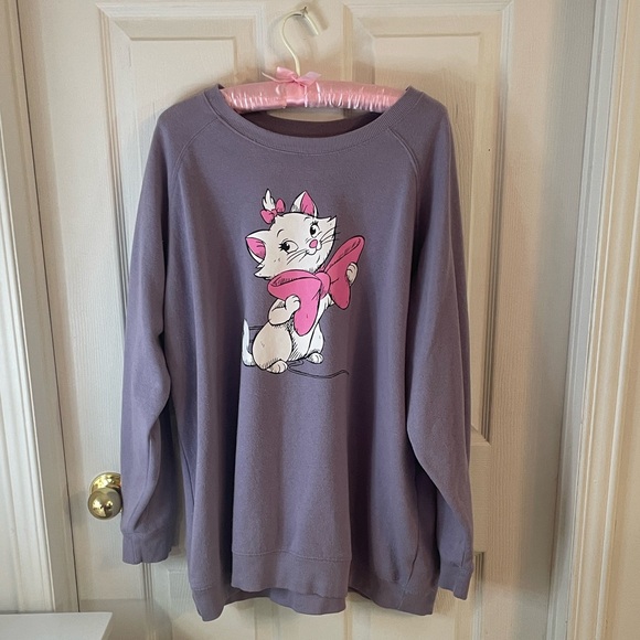 🎀DISNEY Aristocats Marie Sweatshirt  Size 2 - Picture 4 of 8
